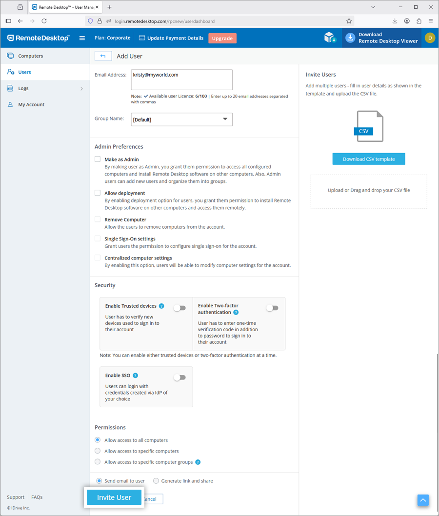 Remote Desktop